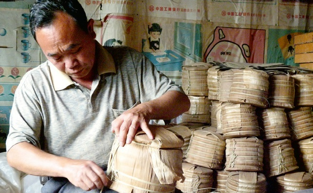 중국 6대 분류의 티 가공 ⑥ #2 보이&nbsp;모차(毛茶)?